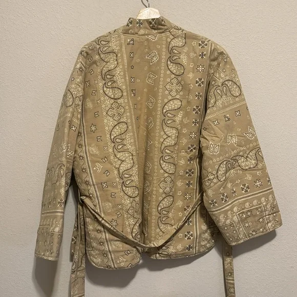 MES DEMOISELLES PARIS KIMONO JACKET SZ 2/L - Picture 7 of 8